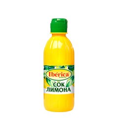 Сок лимона 100% Iberica 250 мл 098345454 фото
