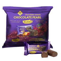 Шоколадные конфеты "Шоколадная жемчужина" BLACK Житомирские ласощи 250 гр 09845276        фото