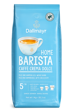 Кофе в зёрнах Dallmayr Home Barista Caffe Crema Dolce 1 кг 3805 фото