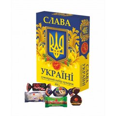 Сувенірний набір цукерок "Слава Україні" ТМ Марія 450 гр 5576        фото