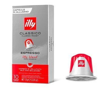 Кофе в капсулах Illy Classico Espresso Nespresso 10 шт ILLY-NESPRESSO-CLASSICO-ESPRESSO-10 фото