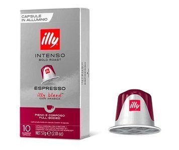 Кофе в капсулах Illy Intenso Espresso Nespresso 10 шт ILLY-NESPRESSO-INTENSO-ESPRESSO-10 фото