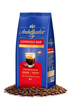 Кава в зернах Ambassador Espresso Bar 1 кг 1044 &mdash; основне фото товару
