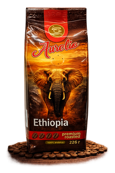 Кофе в зернах Aurelio Ethiopia 100% арабика 226 гр 226-3 фото