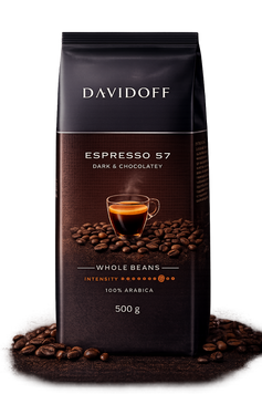 Кофе в зёрнах Davidoff Cafe Espresso Whole Beans 500 г DAV-DAVIDOFF-CAFE-ESPRESSO-WHOLE-BEANS-500 &mdash; основное фото товара