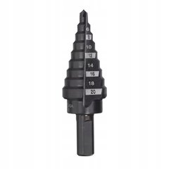 Свёрла ступенчатые Step Drill Milwaukee ⌀ 4 - 20 мм с шагом 2 мм (48899320) 4 TO 20 MM, 2 MM STEPS - 1 PC фото