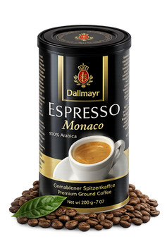 Кофе молотый Dallmayr Espresso Monaco 100% арабика ж/б 200 г DAL-4120 фото
