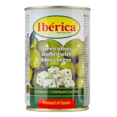 Оливки Iberica с голубым сыром 300 гр 324244507 фото