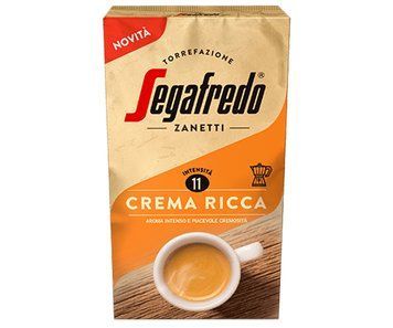 Кава мелена Segafredo Crema Ricca 250 г SEG-CREMA-RICCA-GROUND-250 фото