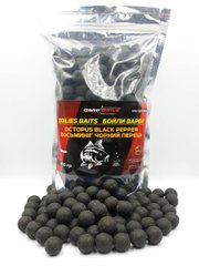 Бойлы Вареные Осьминог-Черный Перец (Ocnopus-Black Pepper) 18 мм 900 г