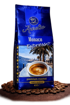 Кофе в зёрнах Aurelio Monaco Espresso 100% арабика 453 гр 453-6 &mdash; основное фото товара