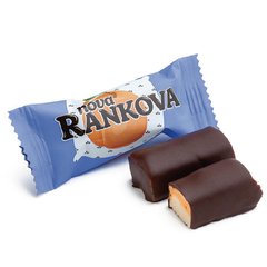 Конфеты глазированные со сбивным корпусом "nova RANKOVA" со вкусом пломбира и персика 1 кг F34631                    фото