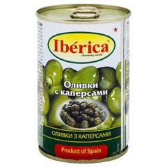 Оливки Iberica з каперсами 300 гр 44344507 фото