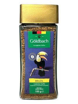 Кава розчинна Goldbach Brazil 100 г 61015 фото