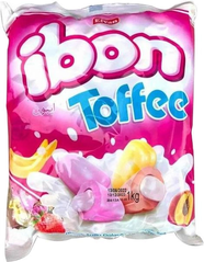 Жевательные конфеты Elvan Ibon Toffee Mix 1 кг 23423245                  фото
