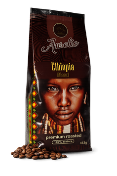 Кофе в зернах Aurelio Ethiopia 100% арабика 453 гр 52757 фото