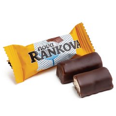 Цукерки глазуровані зі збивним корпусом "nova RANKOVA" зі смаком шоколаду та пломбіру 1 кг F34633                   фото