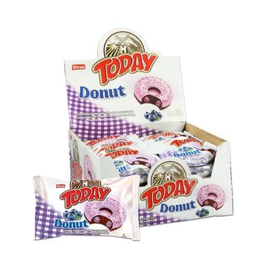 Донат Today Donut зі смаком чорниці 6602 фото
