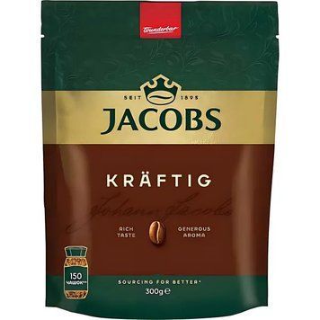 Кофе растворимый Jacobs Cronat Kraftig 300 г 8896 фото