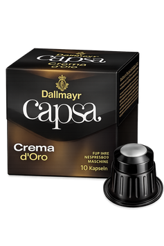 Кофе в капсулах Dallmayr Capsa Crema d'Oro 10 шт 1200 фото