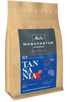Кофе в зернах Melitta Manufaktur-Kaffee Tanzania 250 г MEL-MANU-TANZANIA-250 &mdash; основное фото товара