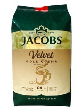 Кава в зернах Jacobs Velvet Gold Crema 1 кг 2895 &mdash; основне фото товару