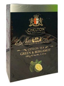 Чай Chelton Благородний Дім зелений з бергамотом 100 г (60949) CHL-7510 фото