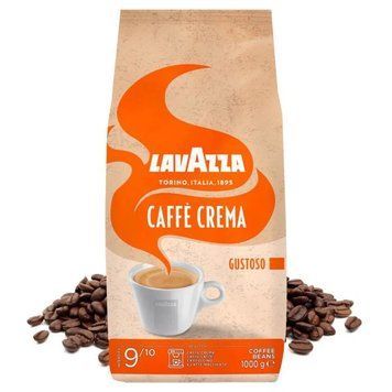 Кава в зернах Lavazza Gustoso Caffe Crema 1 кг LAV-7701 &mdash; основне фото товару
