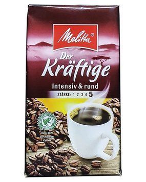 Кофе молотый Melitta Der Kraftige 500 г MEL-DER-KRAEFTIGE-500 &mdash; основное фото товара