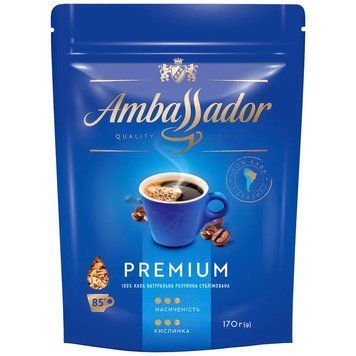Кофе растворимый Ambassador Premium 120 г AMB-1207 фото