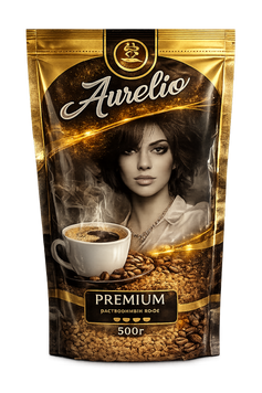 Кофе Aurelio Premium растворимый 500 гр 500-5 фото