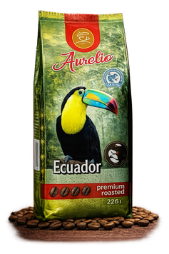 Кофе в зёрнах Aurelio Equador 100% арабика 226 гр 226-2 &mdash; основное фото товара
