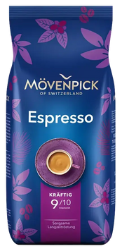 Кофе в зёрнах Movenpick Espresso 80% арабика 20% робуста 1 кг MVP-4827 фото