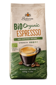 Кофе в зёрнах Bellarom BIO Organic Espresso 500 г BEL-BIO-ESPRESSO-500 фото
