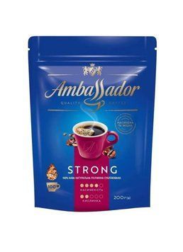 Кофе растворимый Ambassador Strong 200 г AMB-2004 фото