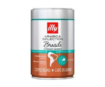 Кофе в зёрнах Illy Monoarabica Brazil 100% арабика ж/б 250 г ILLY-MONO-BRAZIL-BEANS-250 &mdash; основное фото товара