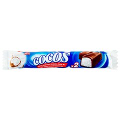 Батончик Elvan Cocos шоколадный со вкусом кокоса 48г 22342354845                  фото
