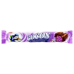 Батончик Elvan Cocos шоколадный со вкусом черники 48г 2442354845                  фото