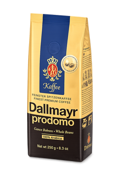 Кофе в зёрнах Dallmayr Prodomo 100% арабика 250 г 2212 фото