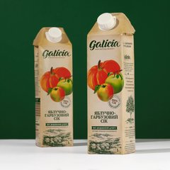 Яблочно-тыквенный сок 1 л (тетрапак) Galicia F37281                                                            фото