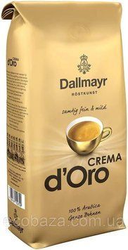 Кофе в зёрнах Dallmayr Crema d'Oro 1 кг 2729 фото
