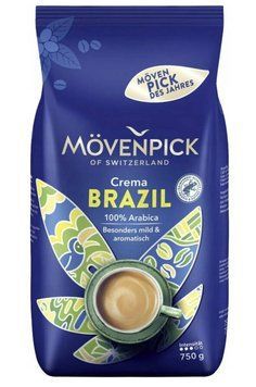 Кофе в зёрнах Movenpick Crema Brazil 100% арабика 750 г MVP-9482 фото