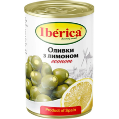 Оливки Iberica с лимоном 280 гр 234234207 фото