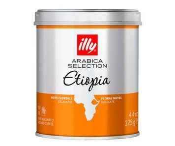 Кофе молотый Illy Monoarabica Ethiopia 100% арабика ж/б 125 г ILLY-MONO-ETHIOPIA-GROUND-125 фото