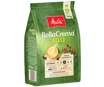 Кофе в зернах Melitta BellaCrema Bio 750 г MEL-BELLACREMA-BIO-750 &mdash; основное фото товара