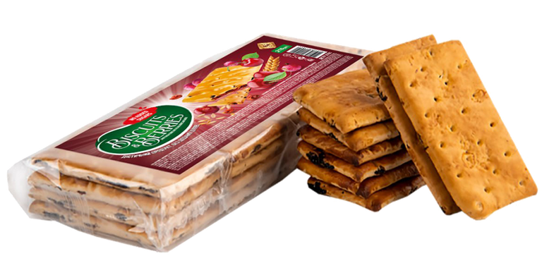 Печенье без сахара "BISCUITS & BERRIES вишня и изюм" Житомирские ласощи 210 гр 5536369            фото