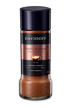 Кофе растворимый Davidoff Crema Intense 100 г DAV-DAVIDOFF-CREMA-INTENSE-100 фото