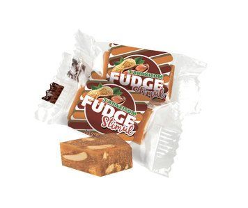 Конфета &laquo;FUDGE STIMUL&raquo; с арахисом в этикетке 1.8 кг 7548opt              фото