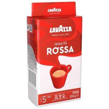 Кофе молотый Lavazza Qualita Rossa 250 г цветная упаковка CHP-0622 &mdash; основное фото товара
